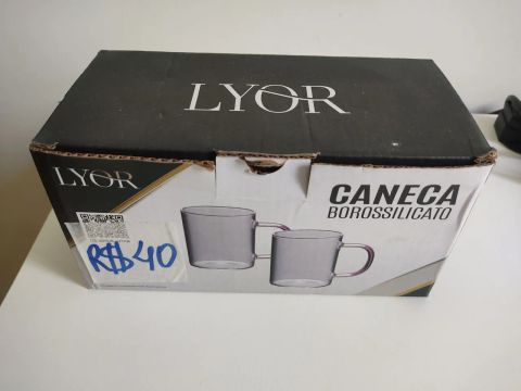 Caneca Borosilicato Lyor (Novas)