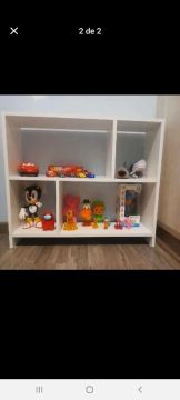 Estante infantil branca
