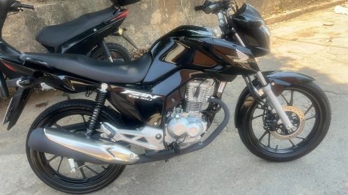 Honda Cg 160 Fan 2024- Preta