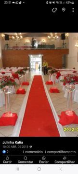 Tapete de Decoração de Casamento - Área Externa e Interna