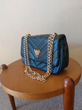 Bolsa de Ombro Valentino Preta