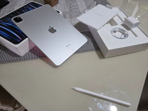 Ipad pro m2 512 11" com caneta original