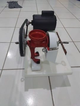 Moinho de grãos manual para produção industrial