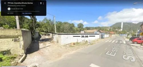 Imóvel para venda com 2300 metros quadrados em Cachoeira do Bom Jesus - Florianópolis - SC