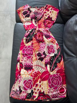 Vestido Floral Vermelho