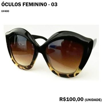 Óculos de Sol 003 Feminino com Proteção UV