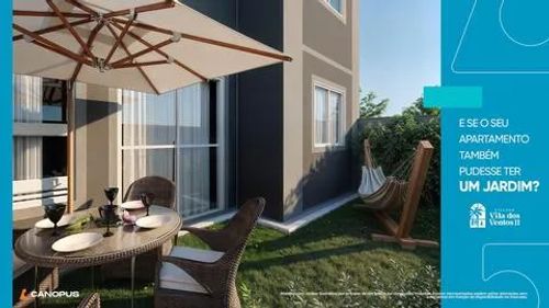 057- VILLAGE VILA DOS VENTOS II - Apartamento com 2 quartos de 40,94m², próximo ao Wang Pa