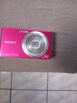 Máquina Fotográfica Sony Rosa