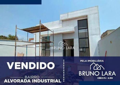 Casa com 2 dormitórios à venda, 65 m² por R$ 250.000,00 - Alvorada Industrial - São Joaqui