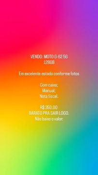 VENDO MOTO G-62 5G
