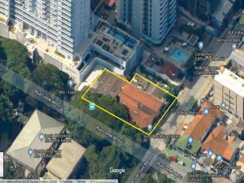 JD. SANTO AMARO-ZS/SP - TERRENO EM EIXO DE 1.000M²