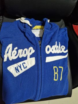 Casaco Aeropostale Azul - Tamanho P