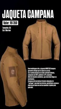 Jaqueta Campana INVICTUS GG Marrom