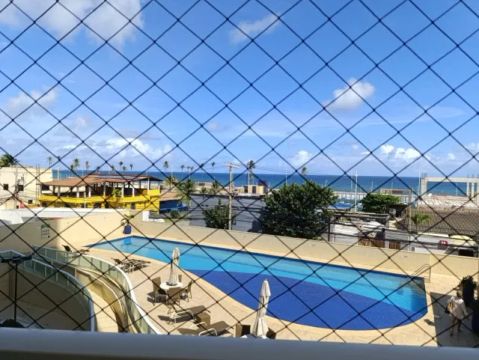 Apartamento semana santa 3/4, suite, frente mar