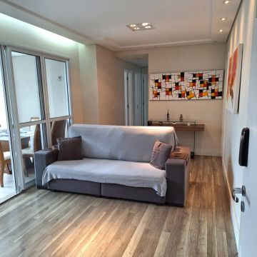 Apartamento todo mobiliado de 96 metros para alugar na Barra Funda!!!