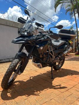 BMW F 800 GS Triple Black - Com todos os acessórios