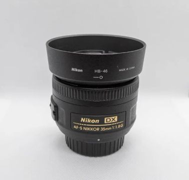 Objetiva Nikkor 35mm f/1.8 G