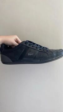 Tênis Lacoste Preto masculino  original 