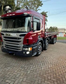 scania p310 8x2 2014 carroceria 