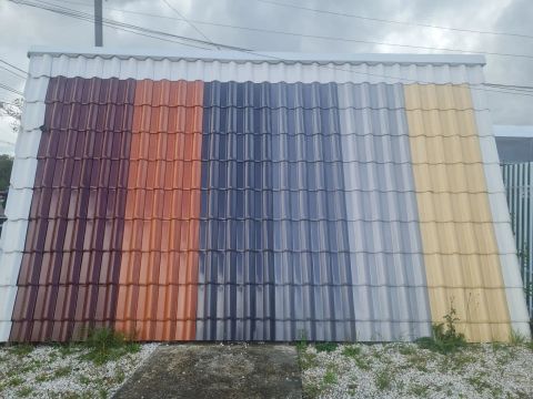 Telhas americanas esmaltadas Perkus 