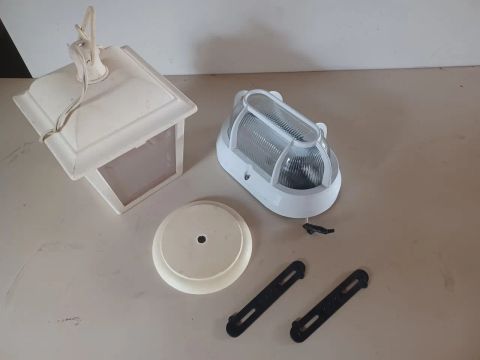 2 LUSTRES LUMINÁRIA E TARTARUGA POR 30 REAIS DESAPEGO TOTAL BARATO. 