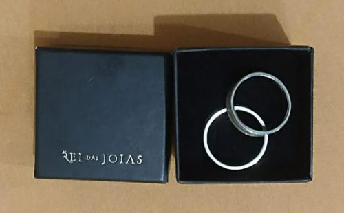 PAR DE ALIANÇAS FIO DE OURO 