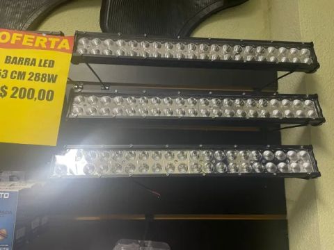Barra de Led auxiliar off road 288w 53cm 6500K 