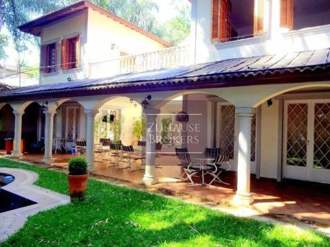 Alto da Boa Vista - Venda / Locação - Casa em condomínio com 547m², 4 suítes, 5 vagas, Pis