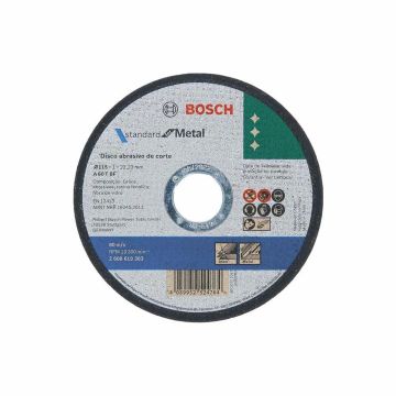 10 x Disco de Corte para Metal Bosch 115mm A60T