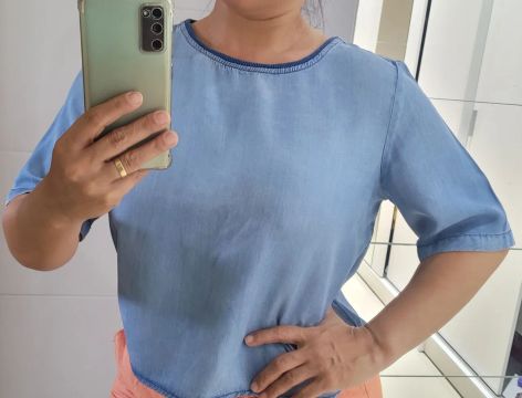 CROPED JEANS 