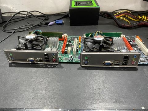 Kit placa mãe/ processador e memória 