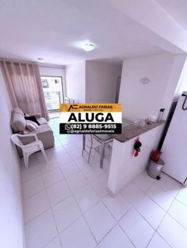 Alugo apartamento 2/4, mobiliado no São Jorge - Maceió- AL