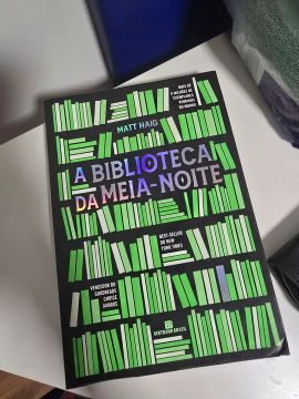 Livro Biblioteca da Meia Noite Matt Haig
