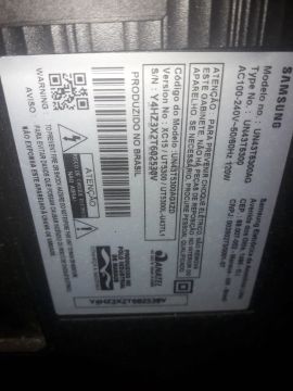 TV Samsung 43 polegadas Smart tela azul 110$