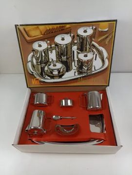 Conj De Chá E Café Monte Verde 7 Peças Viel Inox