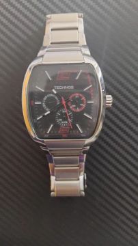Relógio Technos Masculino - Prata
