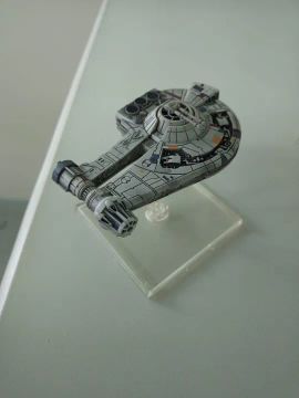 Star Wars X-Wing - Transporte YT 2400 (Naves+base+pinos)