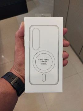 Capa transparente Magsafe Samsung Galaxy Z Fold 3  Z Fold 4 Z Fold 5