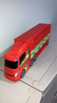 Caminhão de Cegonha com Pista Brinquedo