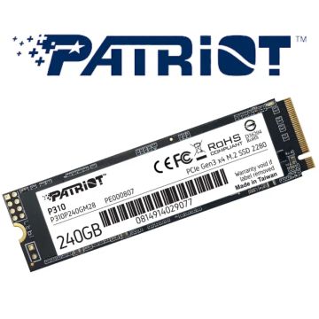 SSD M2 240GB P310 NVMe Patriot