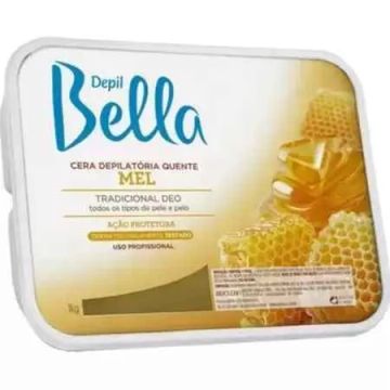 Depil Bella Cera Mel 1kg + Brinde