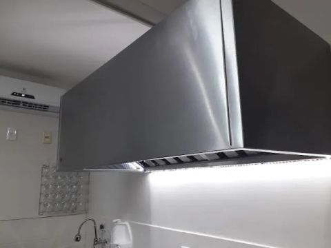 Coifa, dutos, Chapéu Chinês e Exaustores em Aço Inox