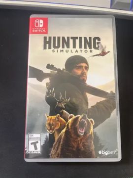 Jogo Nintendo switch hunting simulator 