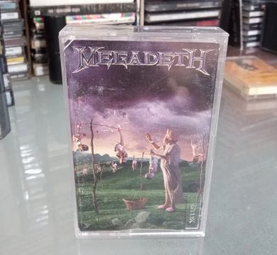 Fita k7 Cassete MEGADETH Youthanasia 1994