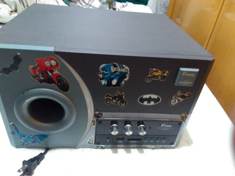 Caixa de Som 2.1 com Subwoofer - Free
