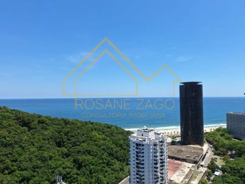 Aluguel de cobertura de luxo em São Conrado, Rio de Janeiro - 4 quartos, 1 suíte, 2 salas,