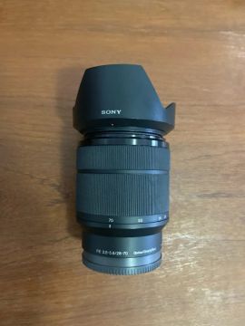 Lente Sony 28-70mm f3.5-5.6 FE (Fullframe mas serve em APS-c)