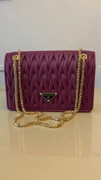 Bolsa de Ombro Suelen Cool Roxa
