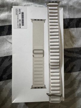 Pulseira para Apple Watch Ultra Starlight Alpina  49mm