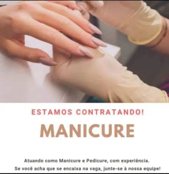 Manicure com experiência 
